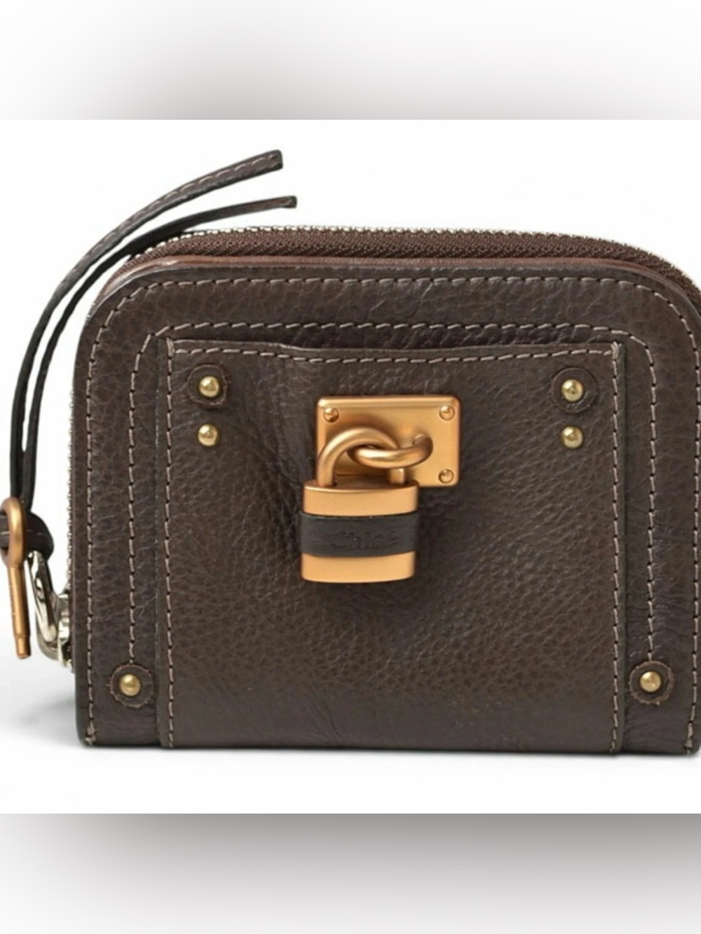 Chloe Paddington Brown Leather Wallet